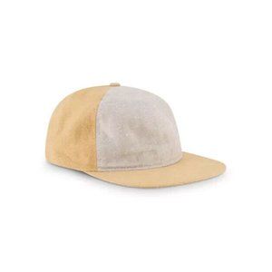 NEW ERA Mens Beige Gold Rayon Snapback Flat Brimmed Adjustable twenty Slub Cap